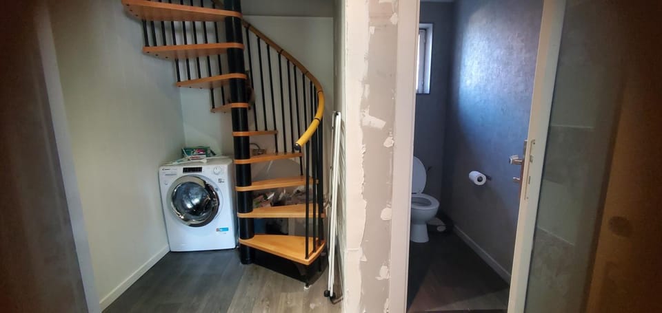 Toilet, washing machine