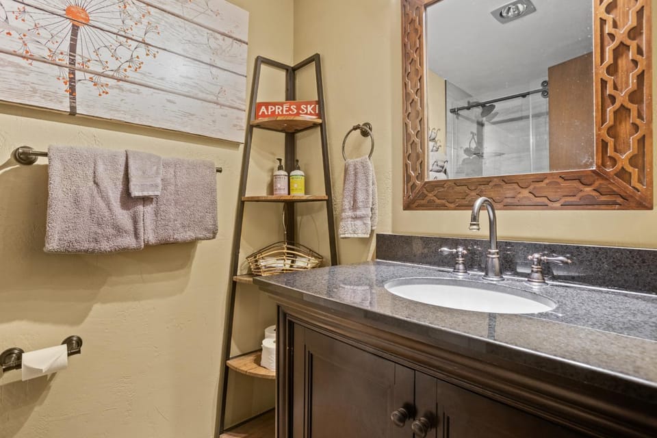 King Bed, Ski In & Out Access, Wood Burning Fireplace, Pool, Hot Tub, Sauna, Tennis & Fitness Center House in Steamboat Springs