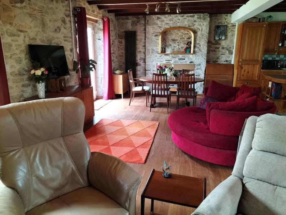 Open Plan 3 Bedrooms Cornish stone house cottage House in Saint Austell