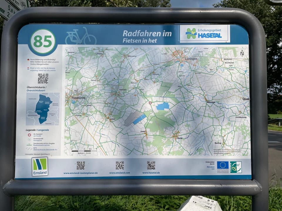 Area and facilities, Area and facilities