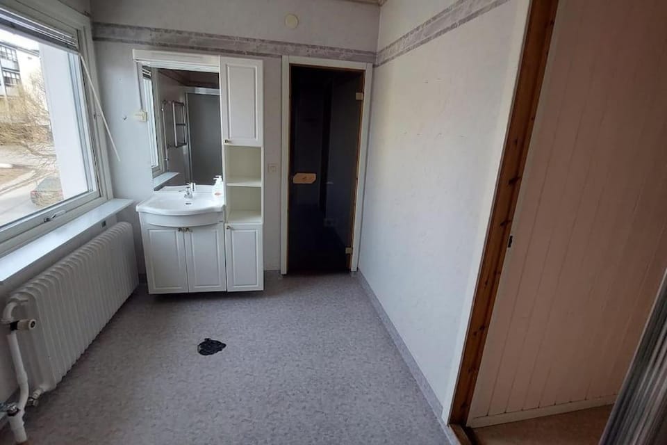 Spacious three room apartment with a large kitchen and bathroom Apartment in Norrbotten County, Sweden