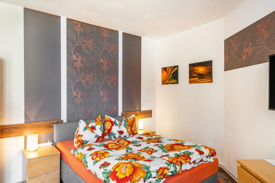 Property building, Living room, Bedroom
