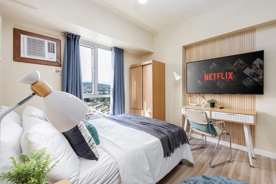Furnished Studio in Avida Towers Riala, Cebu IT Park with WiFi, Netflix, Pool and More Apartment in Lapu-Lapu City