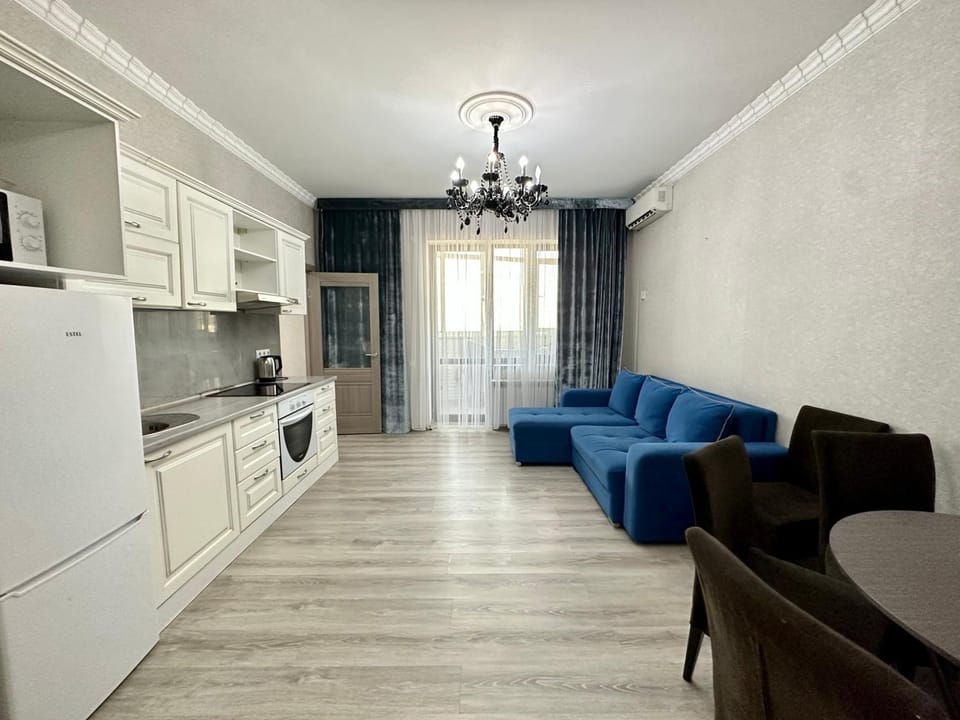 2-х комнатная квартира в центре города с шикарным видом с 16 этажа Apartment in Almaty