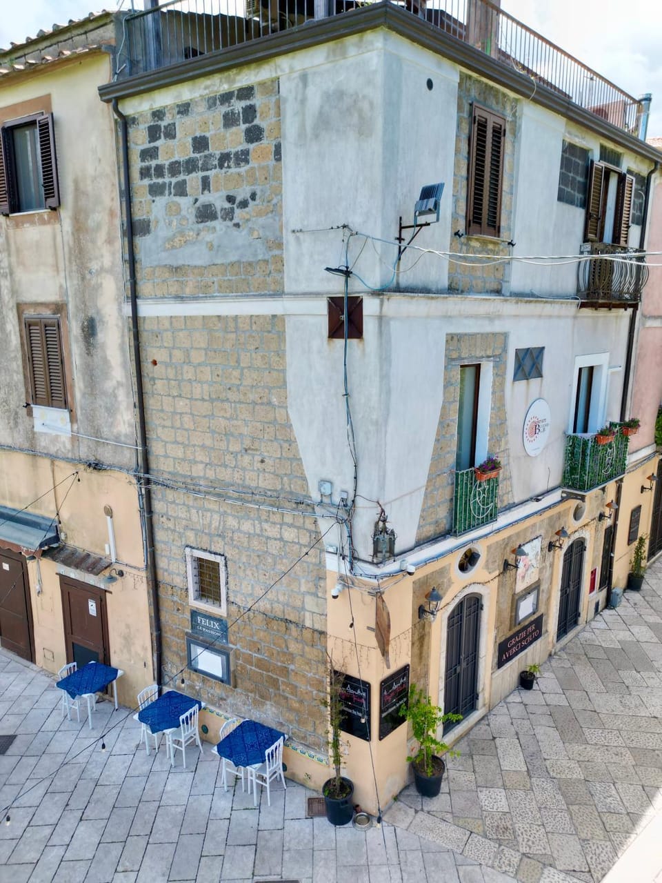 Property building, Day, View (from property/room), Balcony/Terrace, Street view