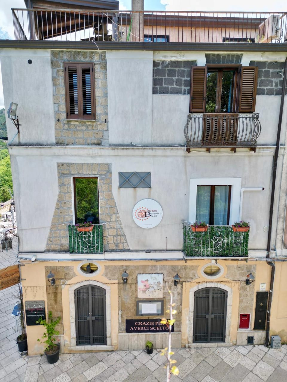 Property building, Day, View (from property/room), Balcony/Terrace, Location