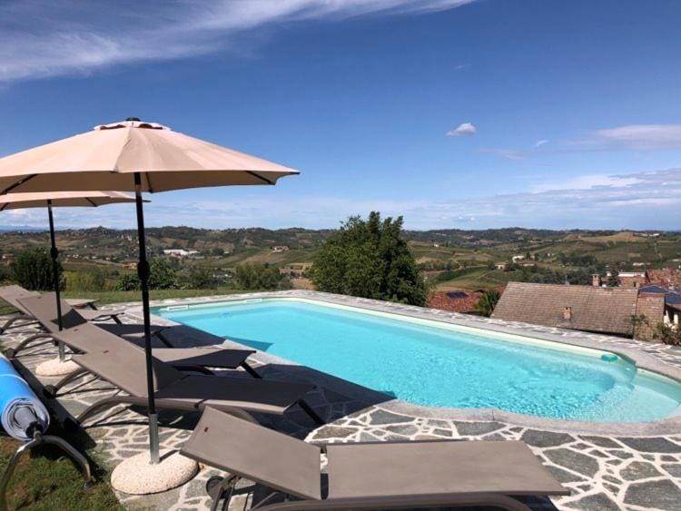 Patio, Day, Natural landscape, Mountain view, Pool view, Swimming pool, sunbed