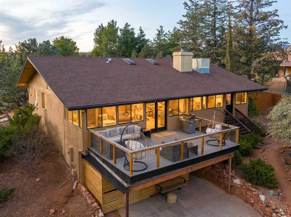 Huge Sedona Compound Gym Two Spas Casitas Pond House in Sedona