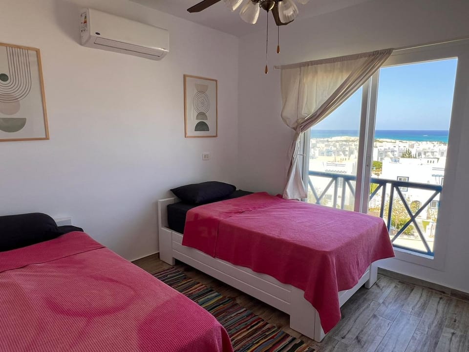 Bedroom, Sea view