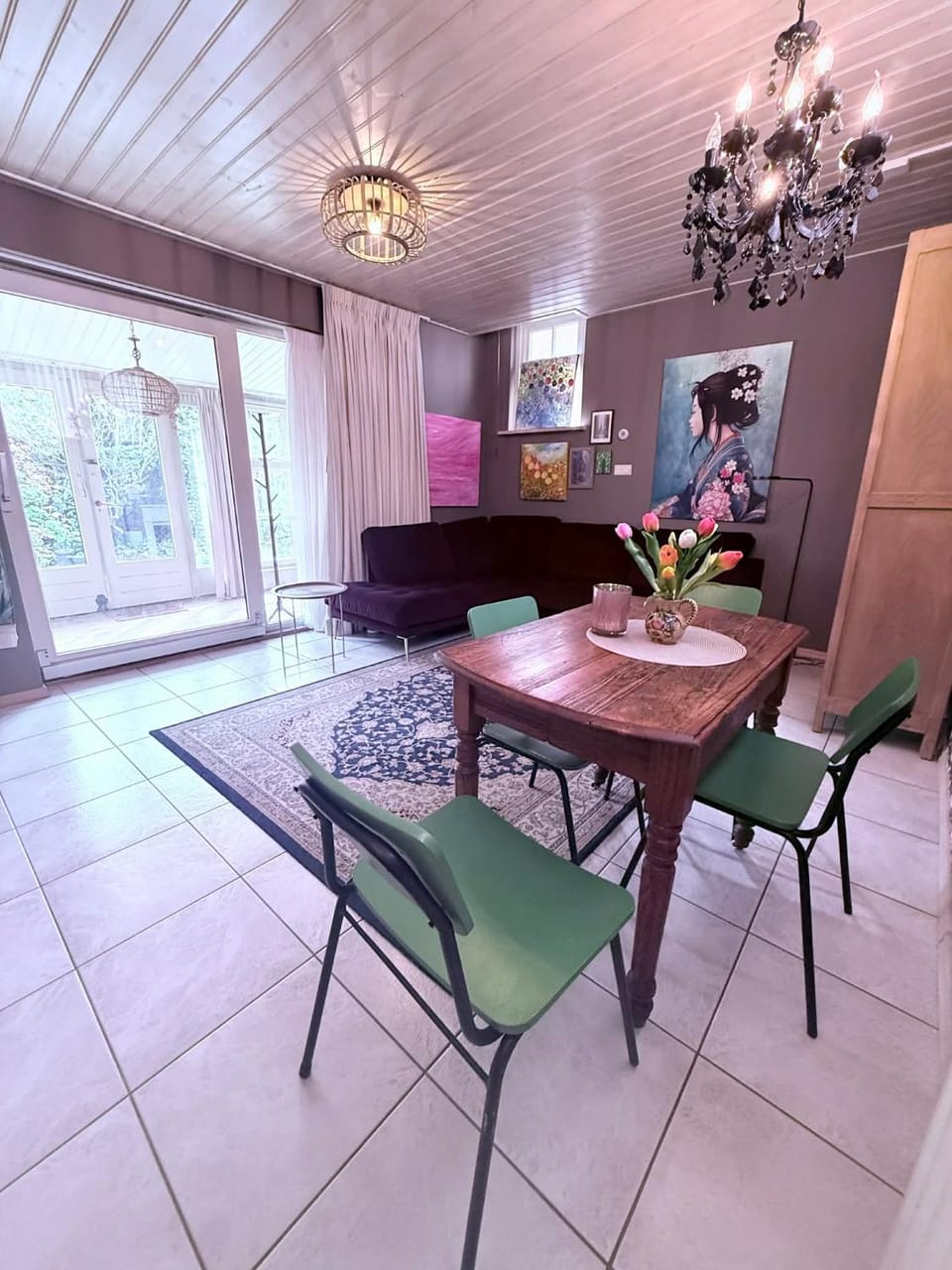 Living room, Dining area