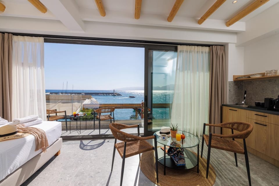 View (from property/room), Bedroom, Sea view