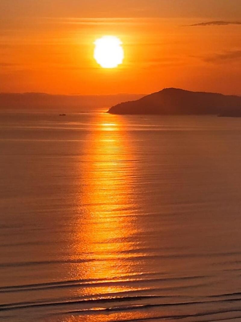 Sea view, Sunset