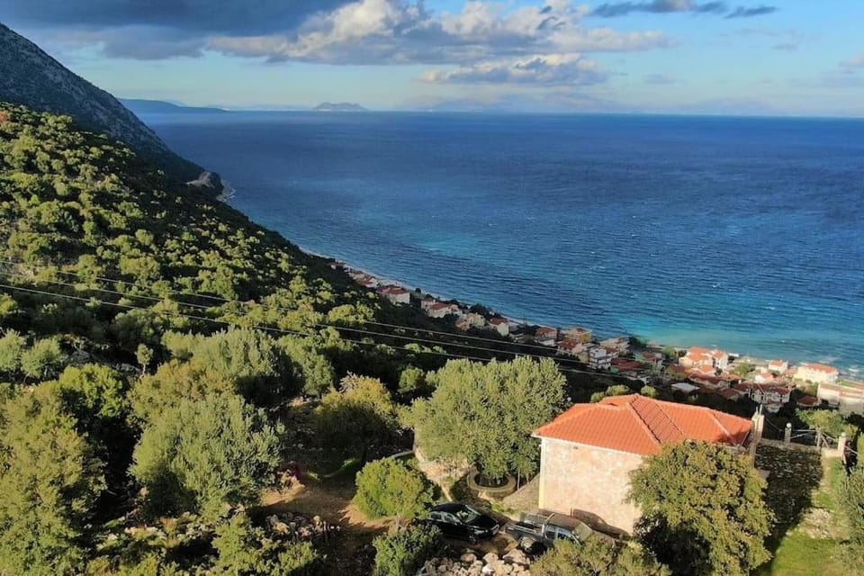 Mountain house with breathtaking sea view House in Cephalonia