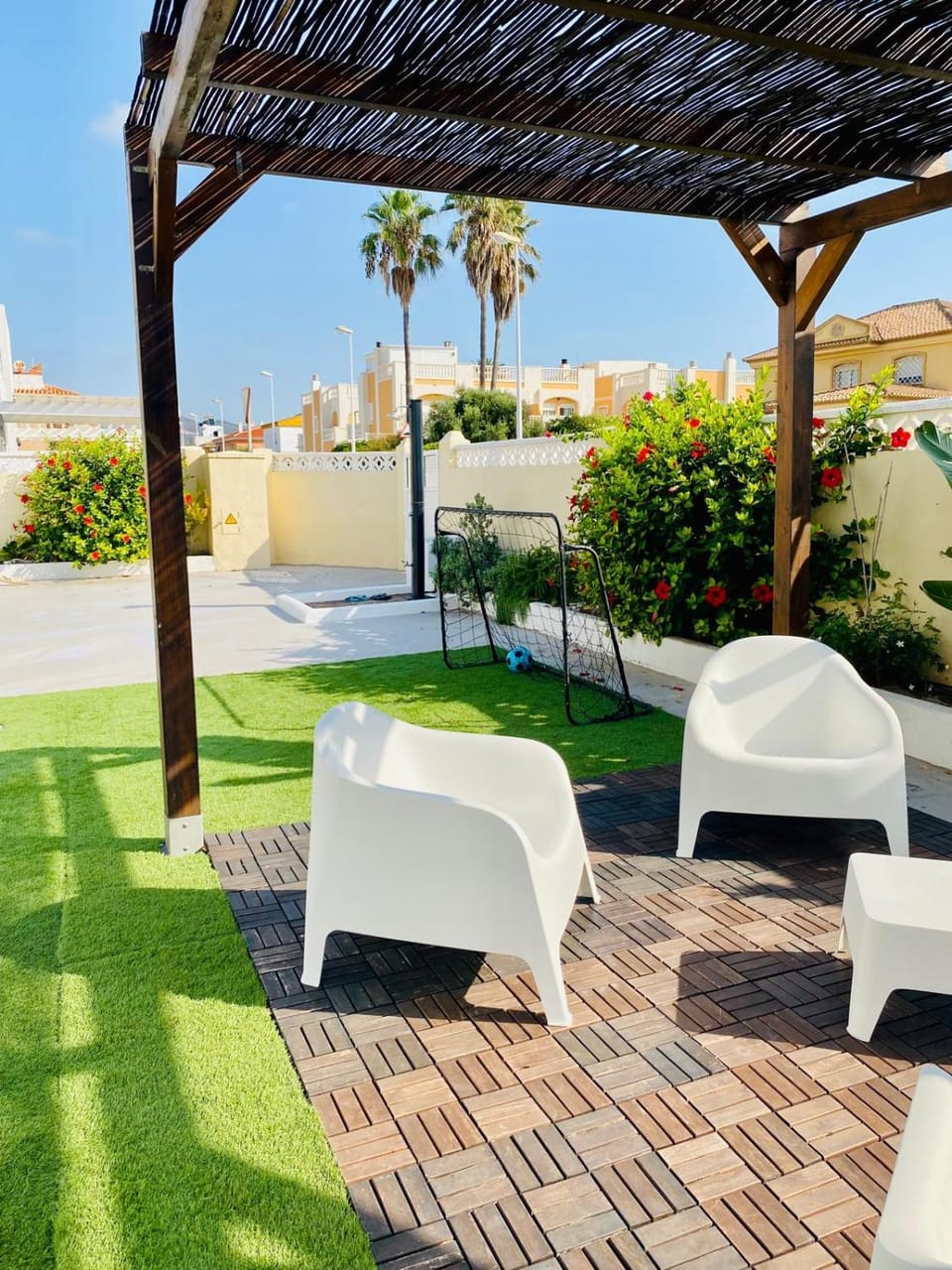 Patio, Garden, Garden view