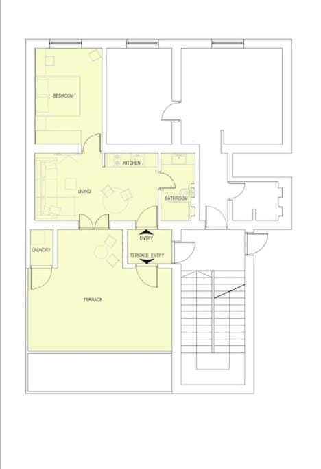 Rajiceva for 4 one Bdr 1Living Terrace Knez Mihailov Apartment in Belgrade