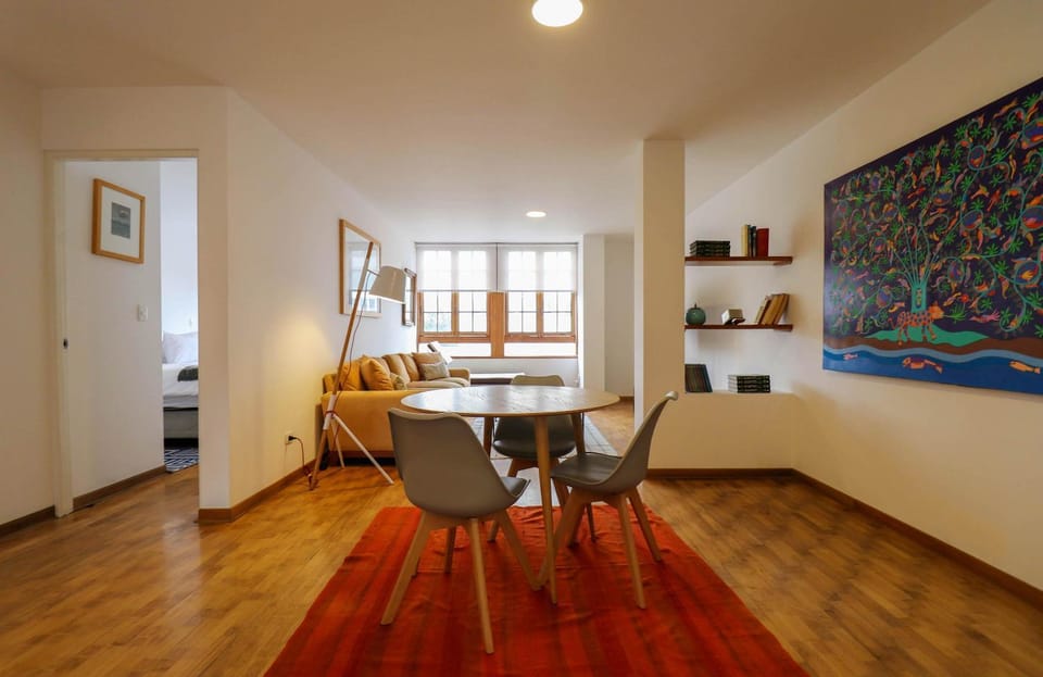 Living room, Seating area, Dining area