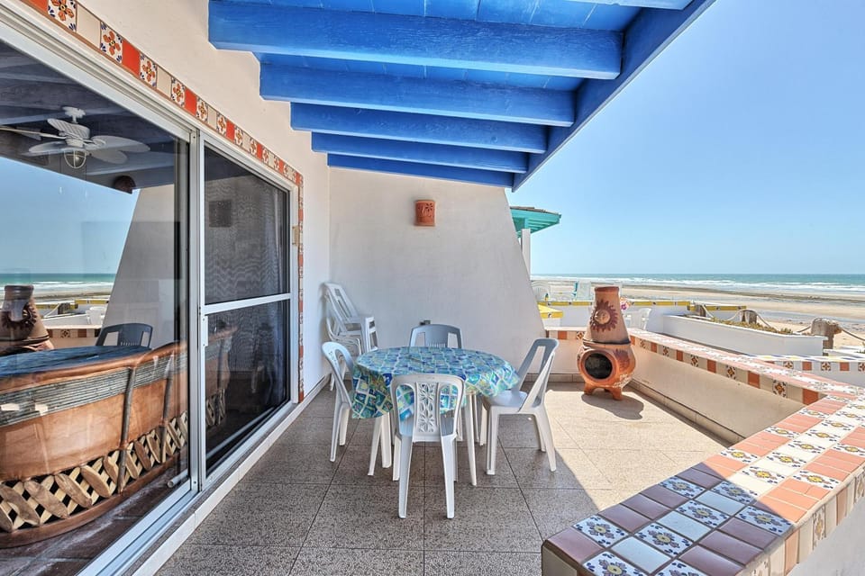 Patio, Seating area, Sea view
