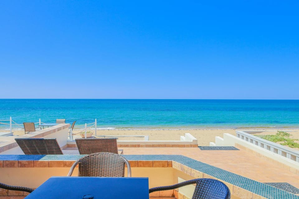 Beach, Sea view, sunbed