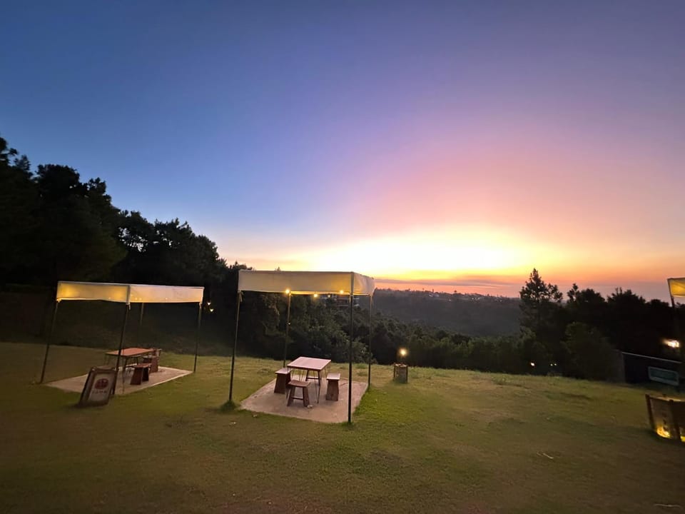 Nearby landmark, Sunset