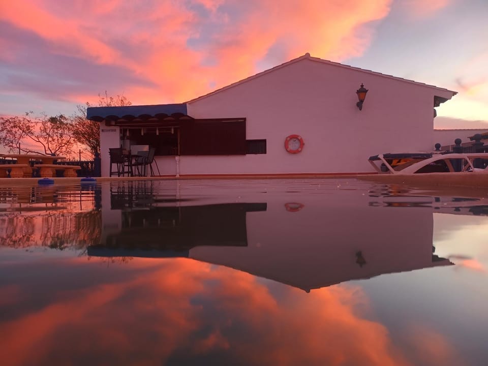 Swimming pool, Sunset, Public Bath
