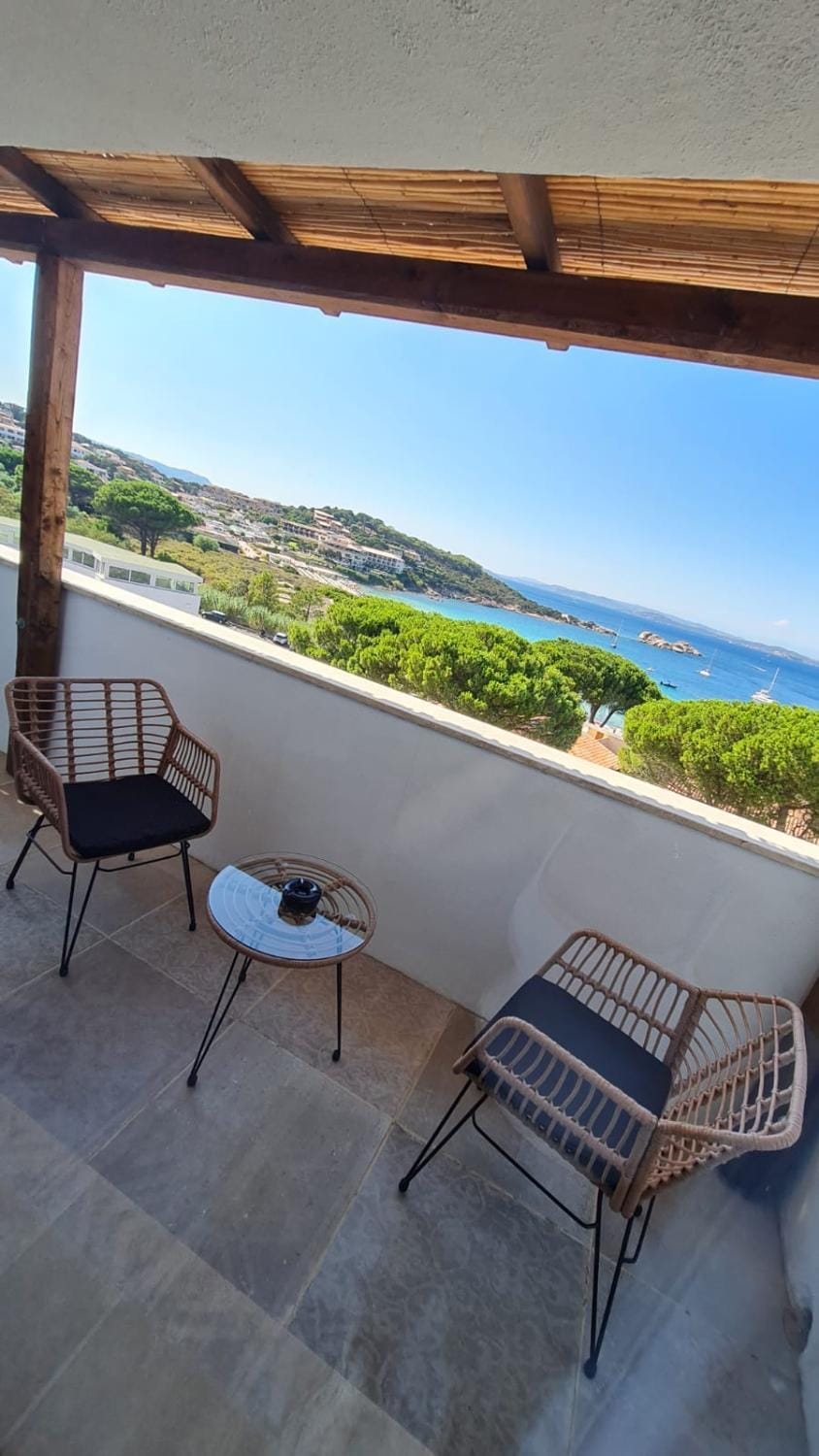Natural landscape, View (from property/room), Balcony/Terrace, Sea view