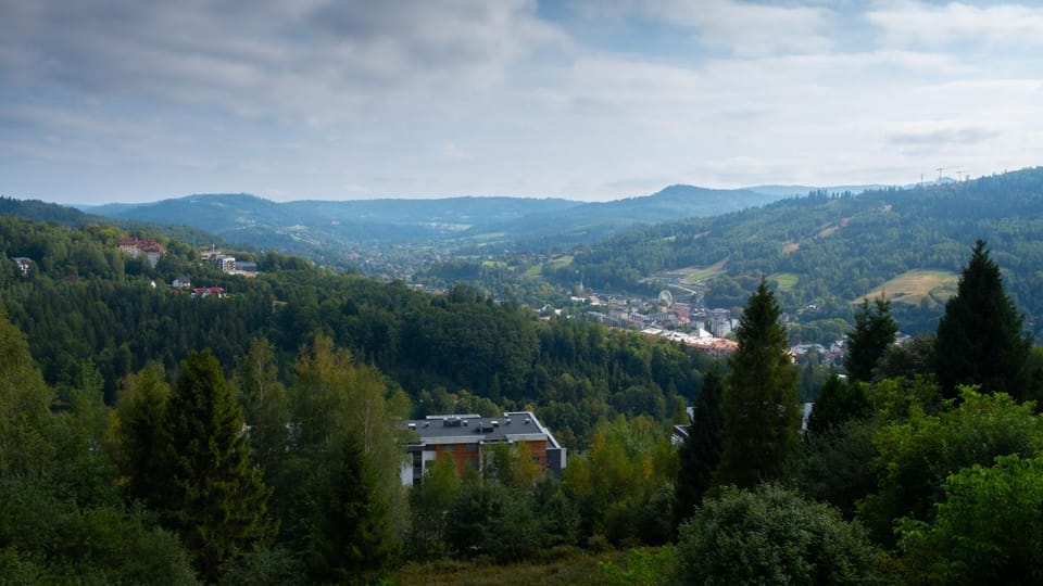 Natural landscape, Bird's eye view
