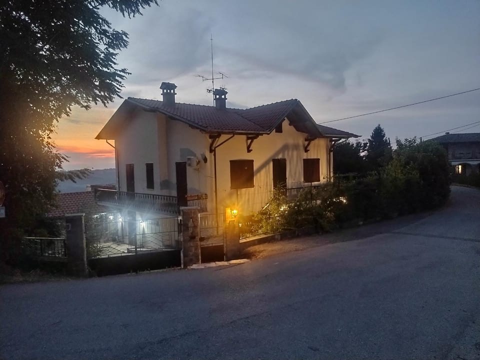 Property building, Sunset