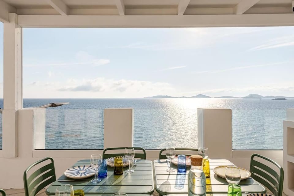 Balcony/Terrace, Dining area, Sea view, Sunrise
