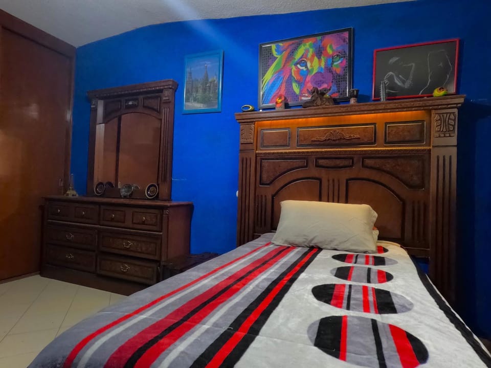 Cómoda habitación para descanso, La casa del artista Vacation rental in Toluca