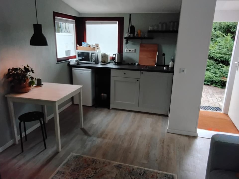 Kitchen or kitchenette, Dining area, pet friendly, stove