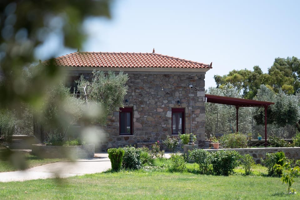 Property building, Spring, Day, Natural landscape, Garden, Garden view, Landmark view