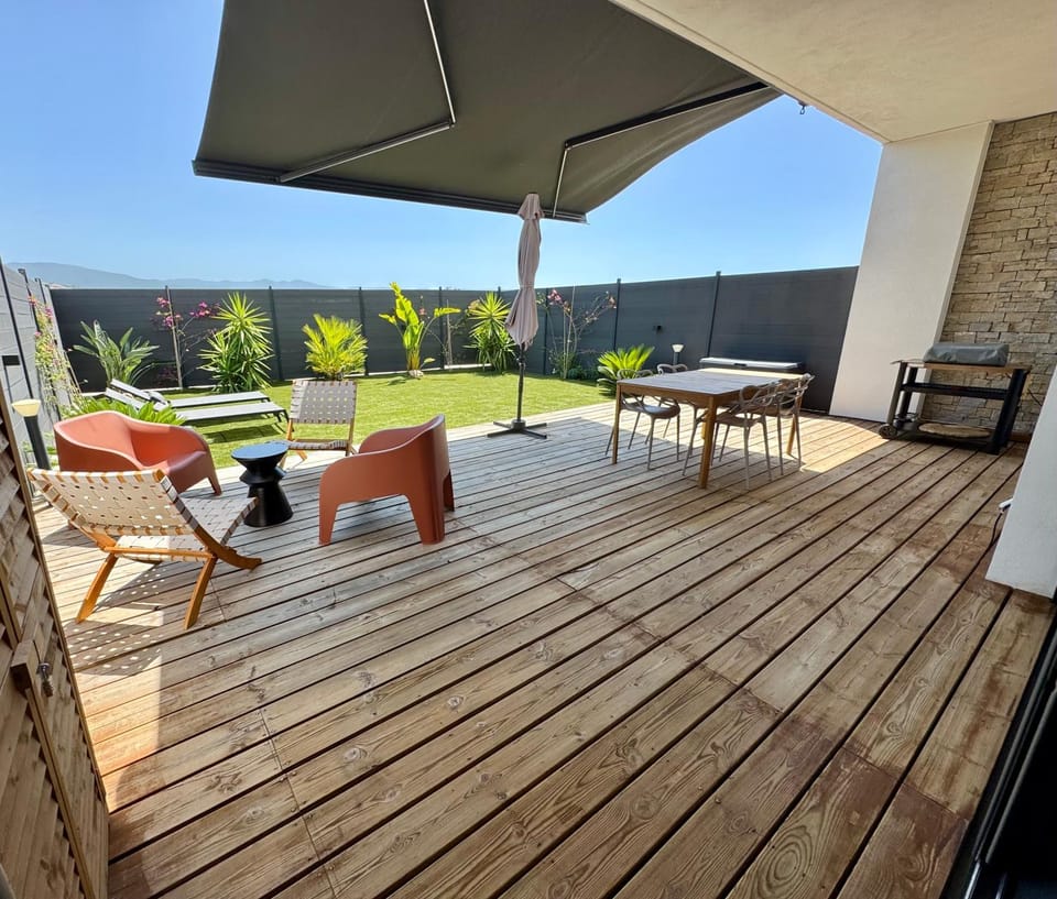 À Casetta Porticcio Spacieux T2 50m2 Neuf Terrasse & Jardin privatif à 3min des plus belles plages Apartment in Ajaccio