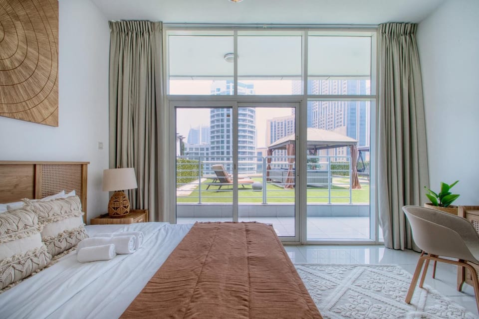 Bed, View (from property/room), Balcony/Terrace, Bedroom