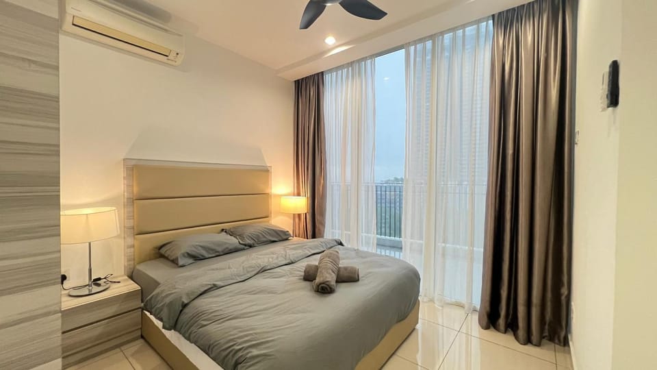 Encorp Marina 2 BR,6pax with bathtub Apartment in Johor