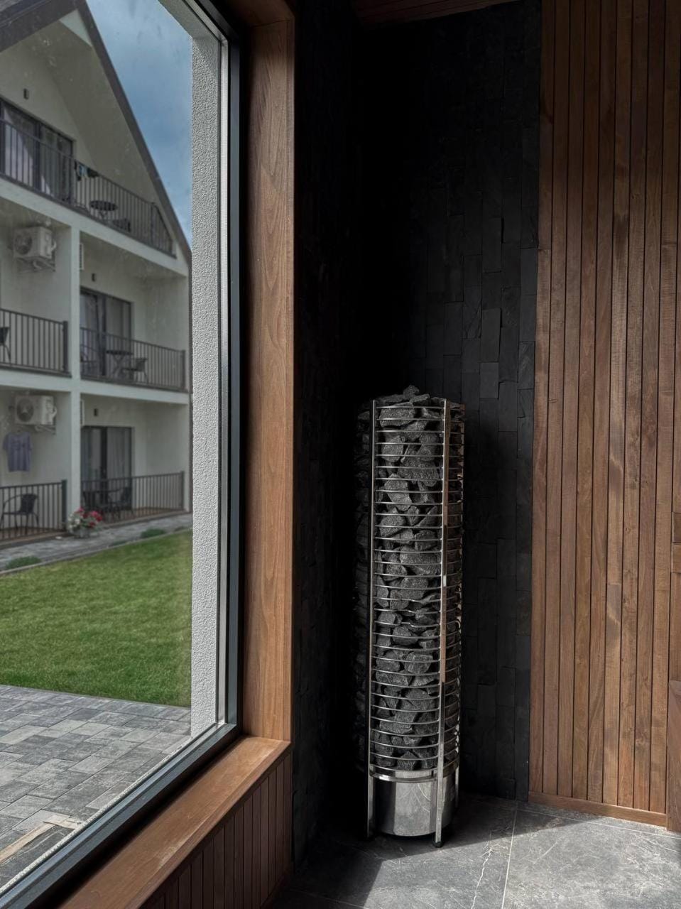 Property building, Day, Sauna