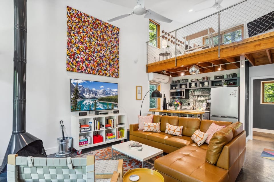 The Mod Lodge House in Watauga