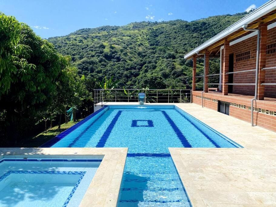 Day, Natural landscape, Mountain view, Pool view, Swimming pool