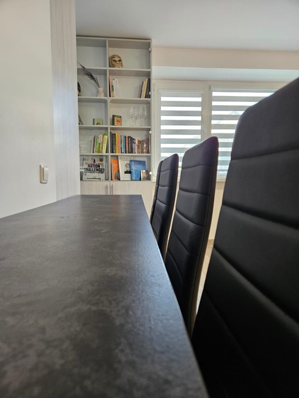 Library, Dining area