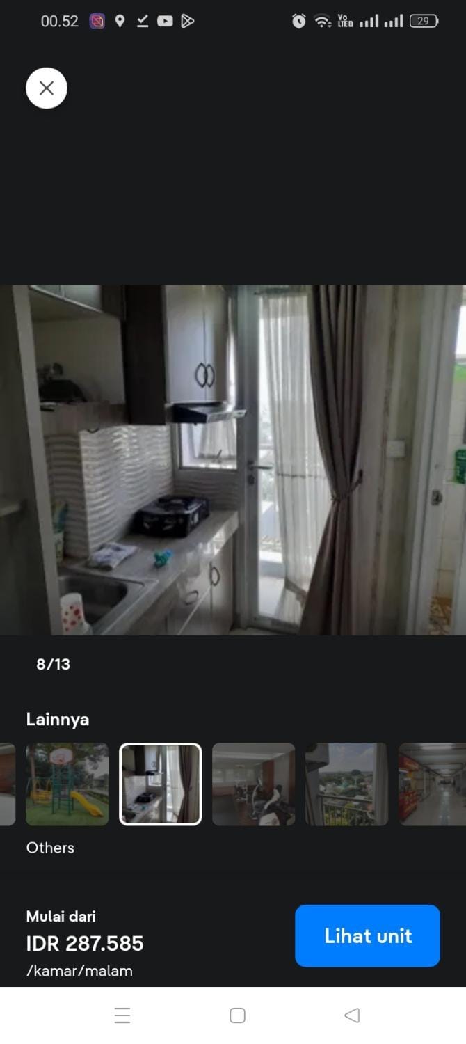Room at parkview bintaro Apartment in South Jakarta City