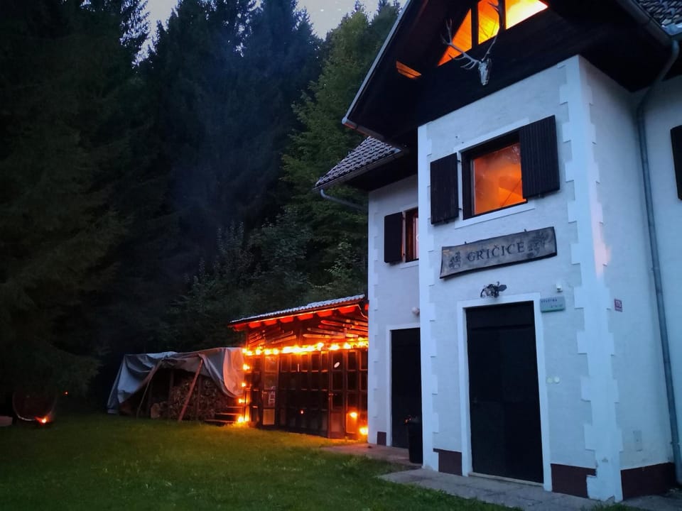 Property building, Night, Natural landscape