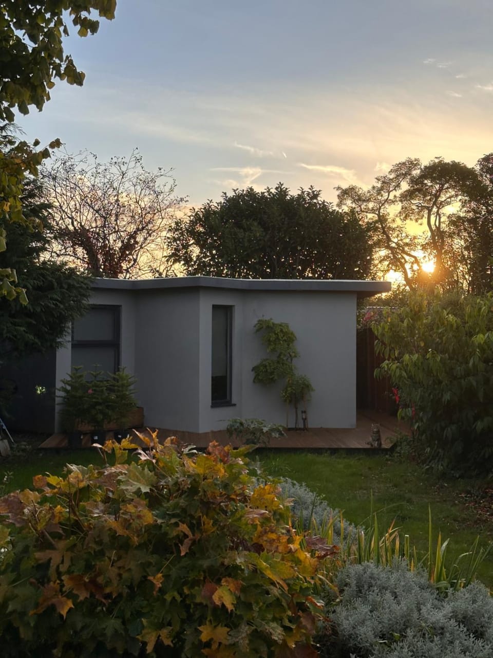 Property building, Garden, Garden view