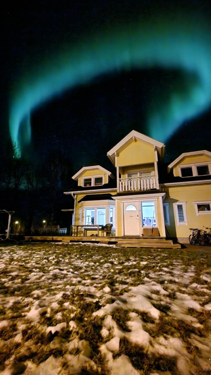 Property building, Night, Natural landscape