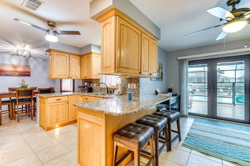 Canalfront Cape Coral Home: Fish, Swim & Lounge! House in Cape Coral