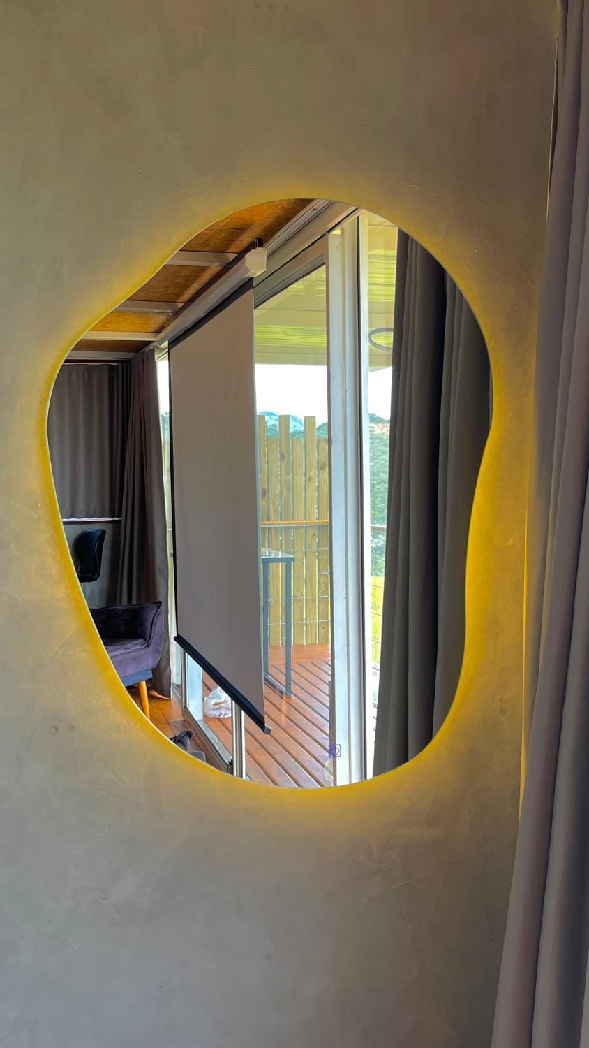 Cabana panorâmica Chalet in Cunha