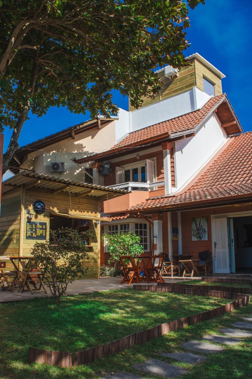 Property building, Garden view