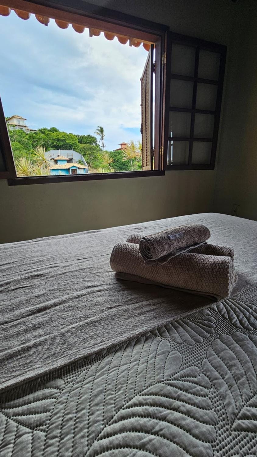 Bed, Natural landscape, Photo of the whole room, Bedroom, towels