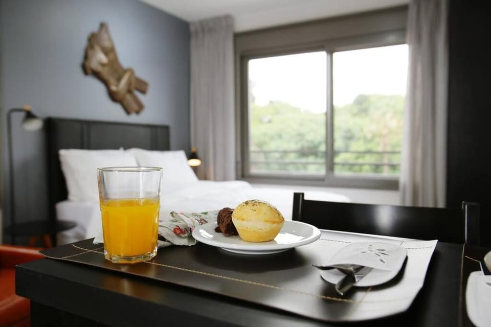 Estúdio com vista e piscina para o Parque da Redenção Apartment in Porto Alegre