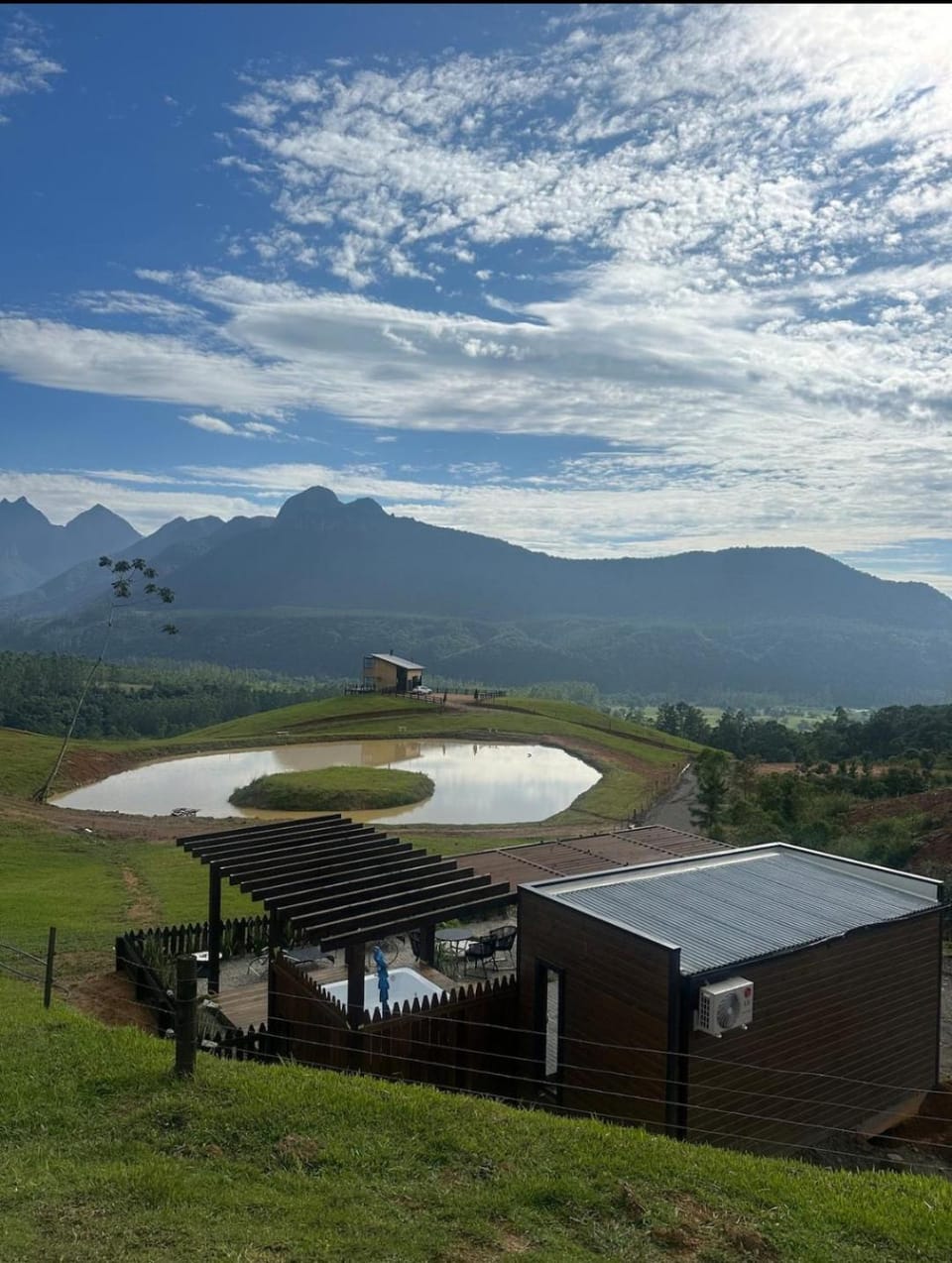 Natural landscape, Lake view, Mountain view