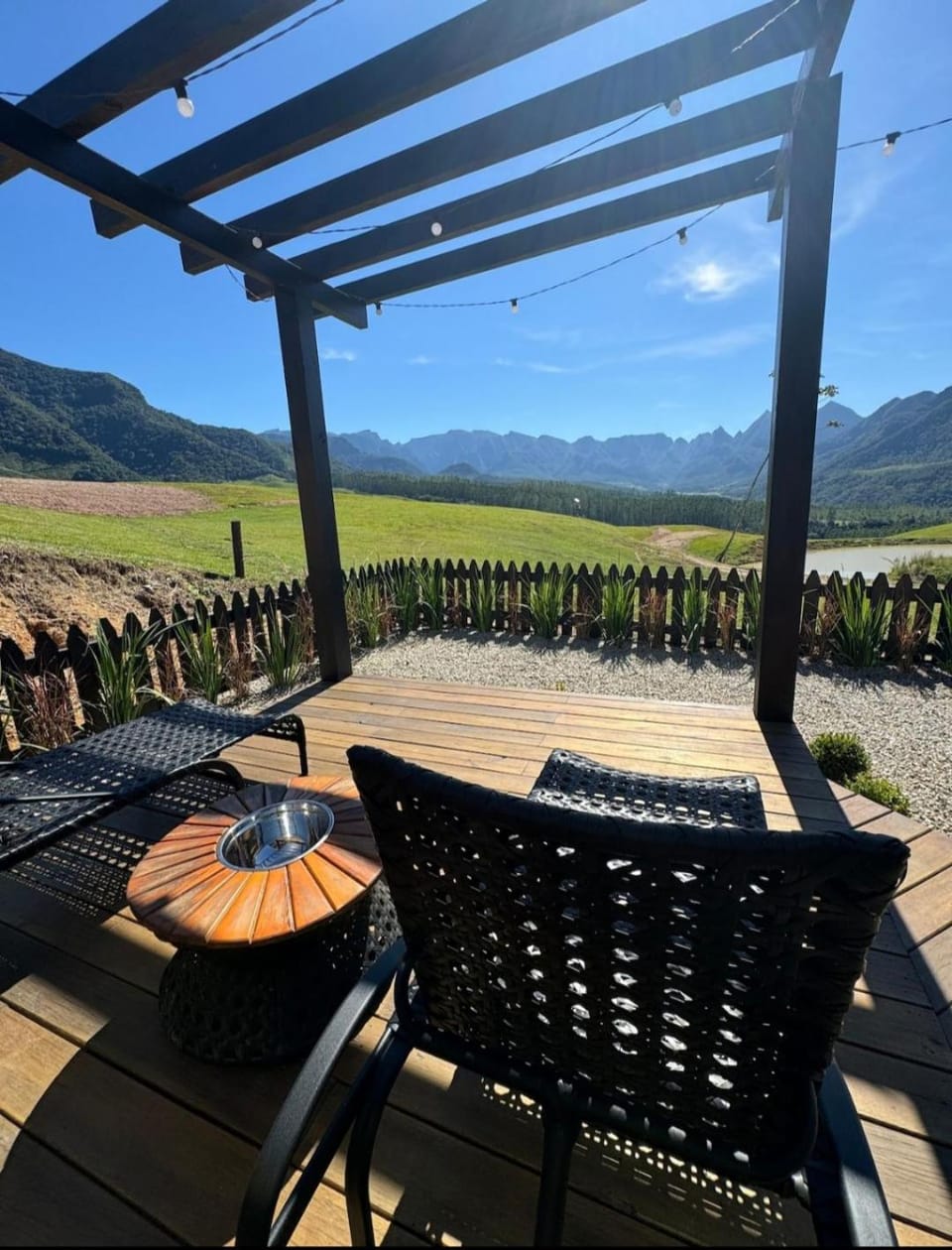 Patio, Natural landscape, Balcony/Terrace, Mountain view