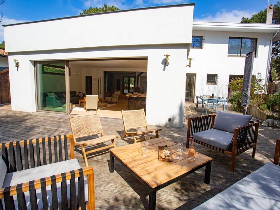 Villa rénovée avec spa et piscine chauffée à Hossegor, proche plage et golf - FR-1-791-8 Villa in Hossegor